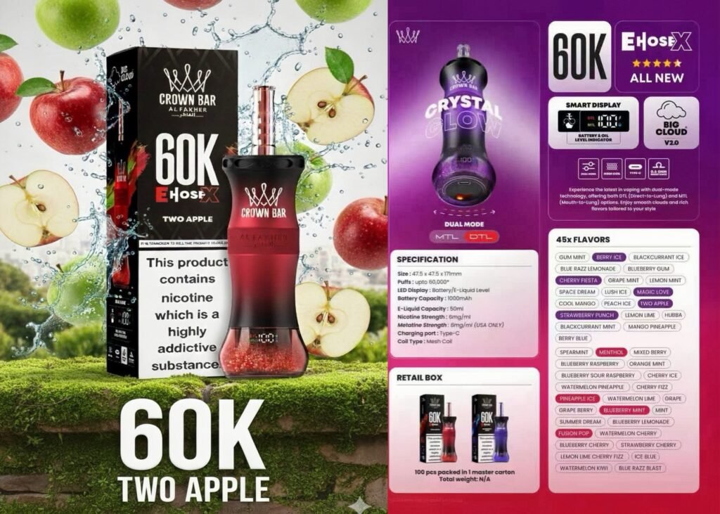 阿爾法赫 60000口星空款:定義台灣長效電子煙新標桿 4 阿爾法赫 星空限量款 60000口 奶瓶電子水煙