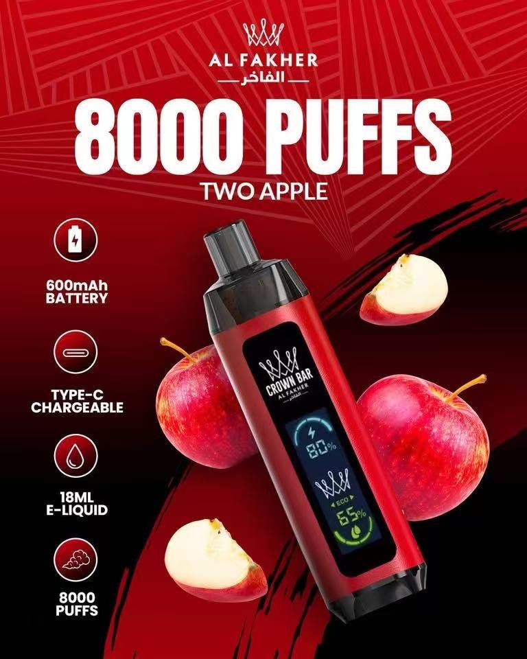 阿爾法赫8000口 台灣現貨丨8000口長續航 拋棄式電子菸 首選推薦 3 阿爾法赫8000口規格參數對比