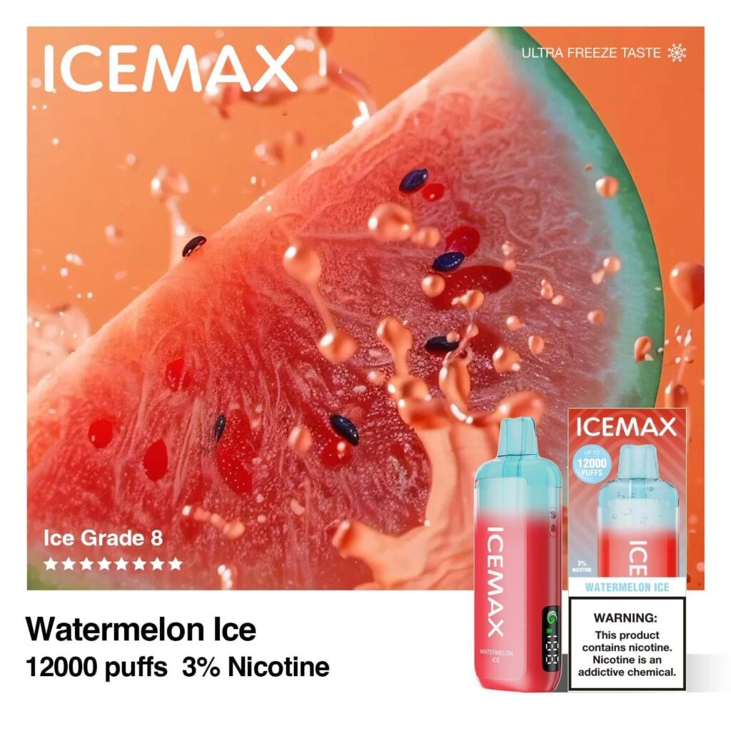 ICEMAX冰爆12000口 大容量拋棄式電子菸
